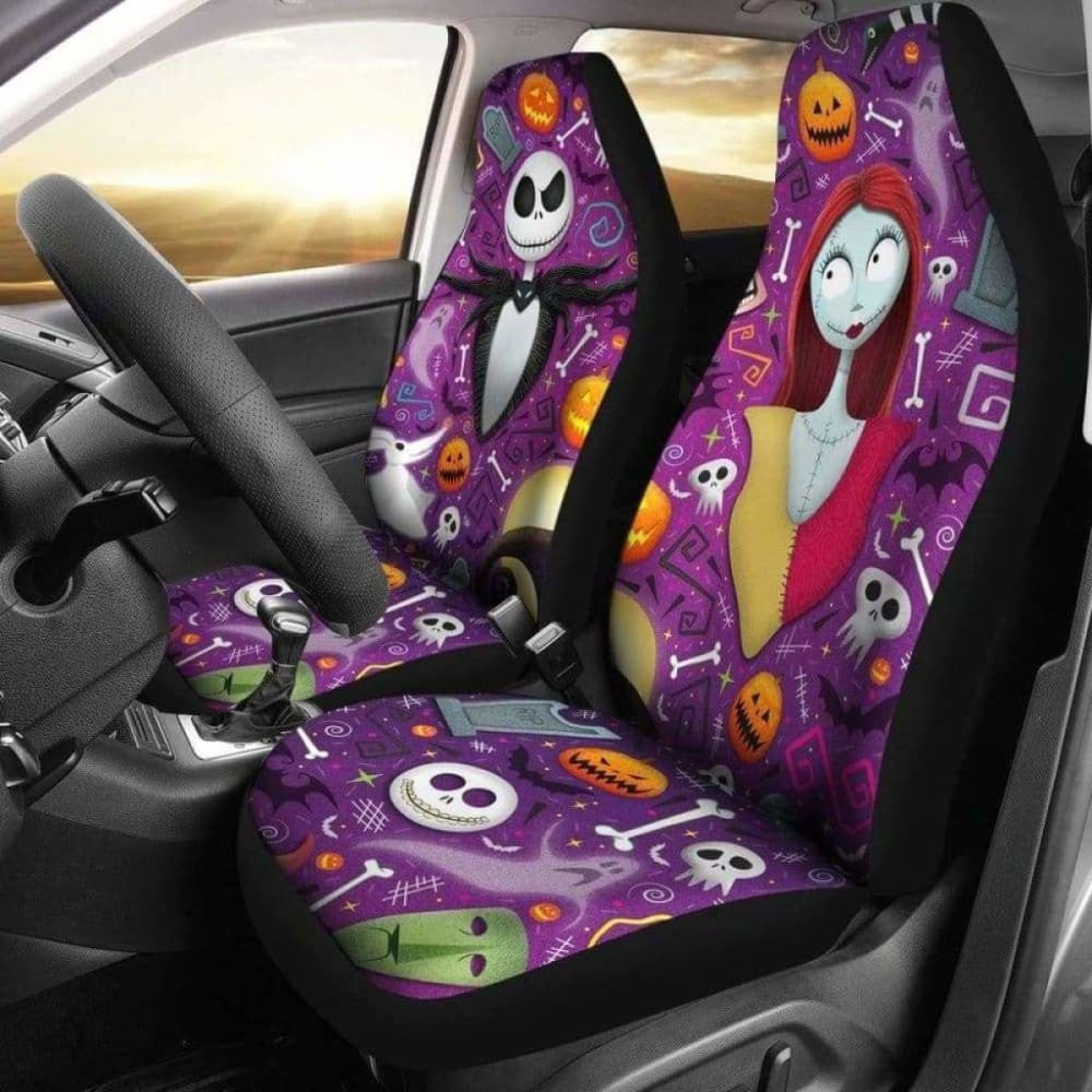 Jack Skellington Sally Car Seat Covers Amazing