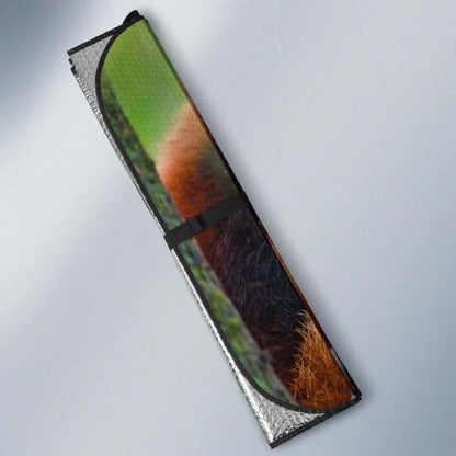 Red PandaK Car Sun Shade