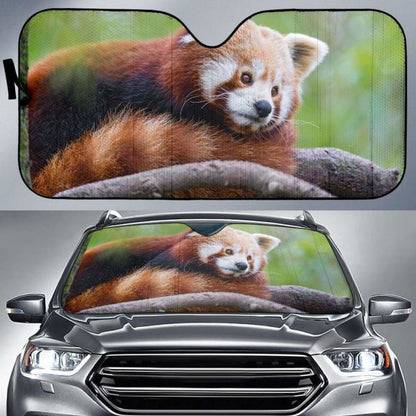Red PandaK Car Sun Shade