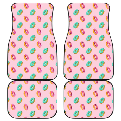 Pink Donut Car Floor Mats