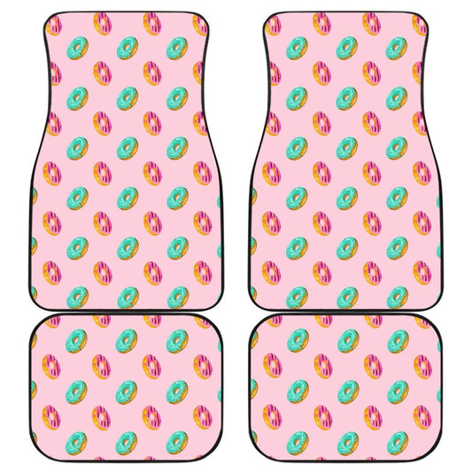 Pink Donut Car Floor Mats