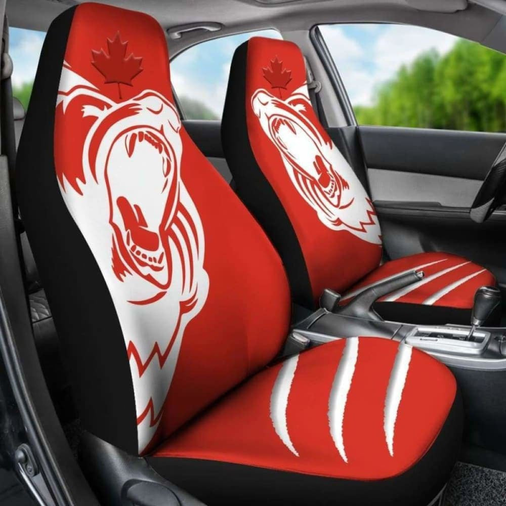 Canada Car Seat Covers - Bear Style -