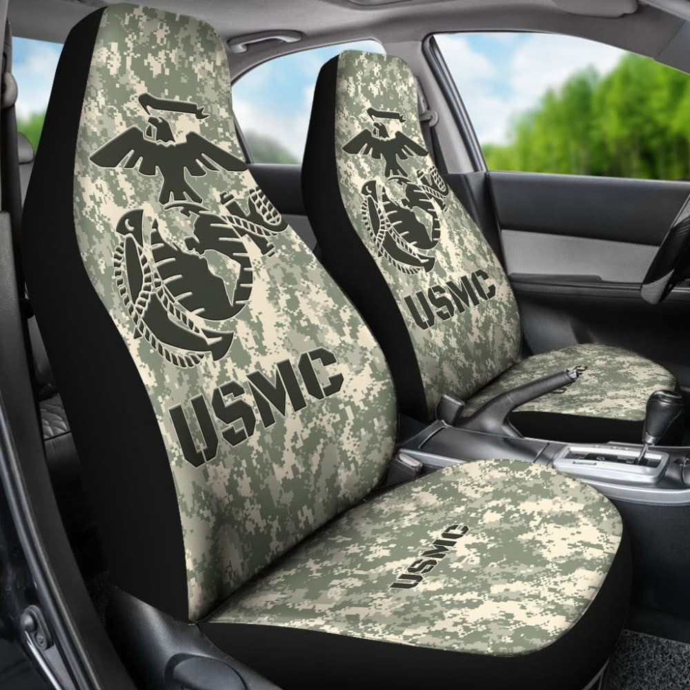 United States Marine Corp Car Seat Covers