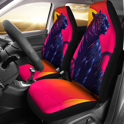 Tiger Digital Art Car Seat Covers