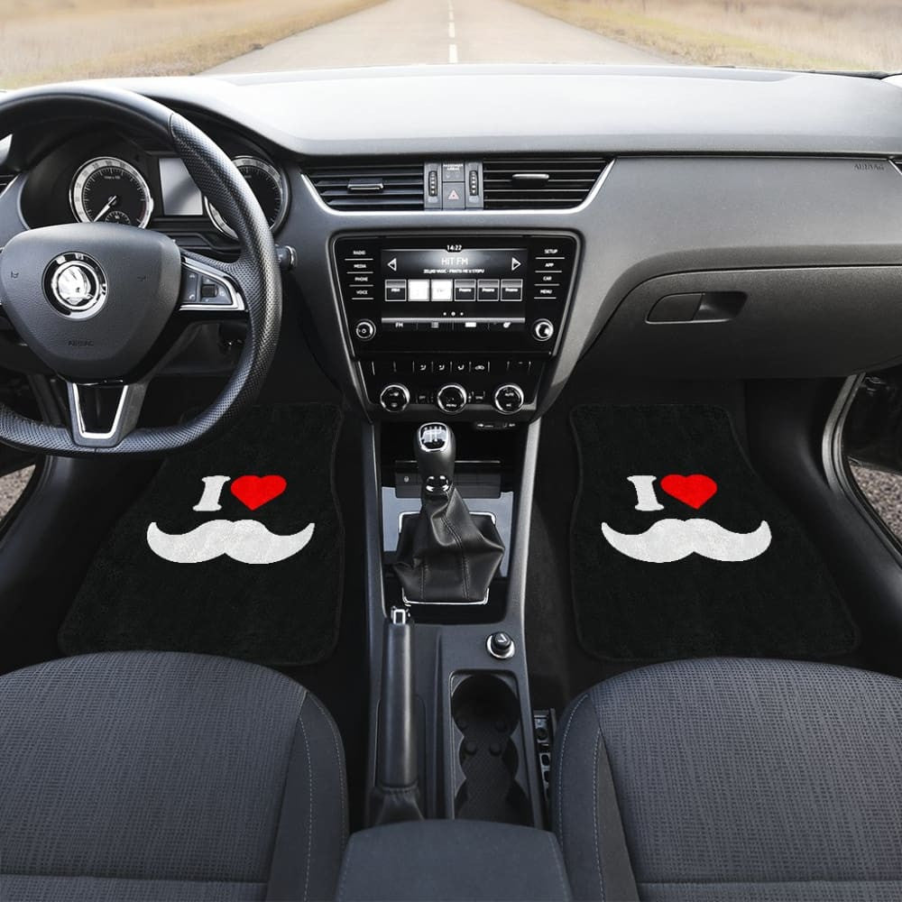 Mustache Beard Amazing Gift Idea Car Floor Mats