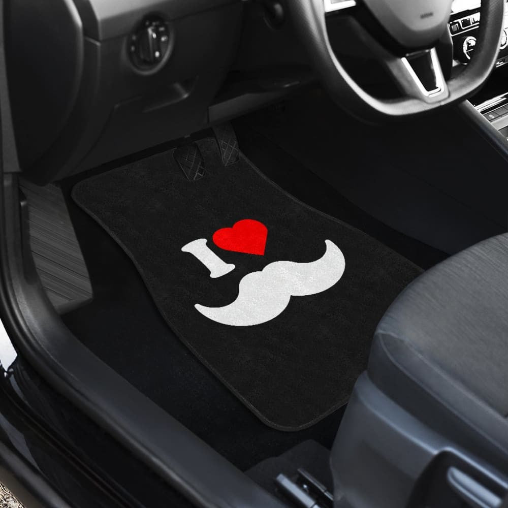 Mustache Beard Amazing Gift Idea Car Floor Mats