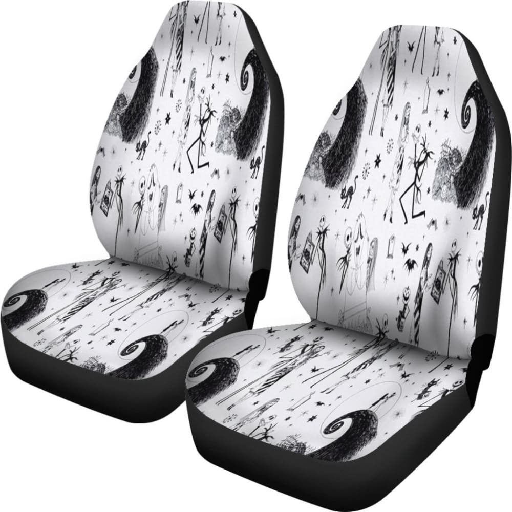 Car Seat Covers Jack Skellington