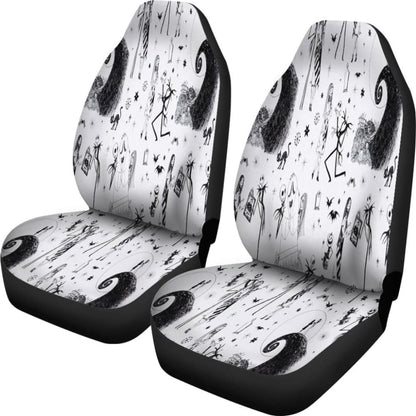Car Seat Covers Jack Skellington
