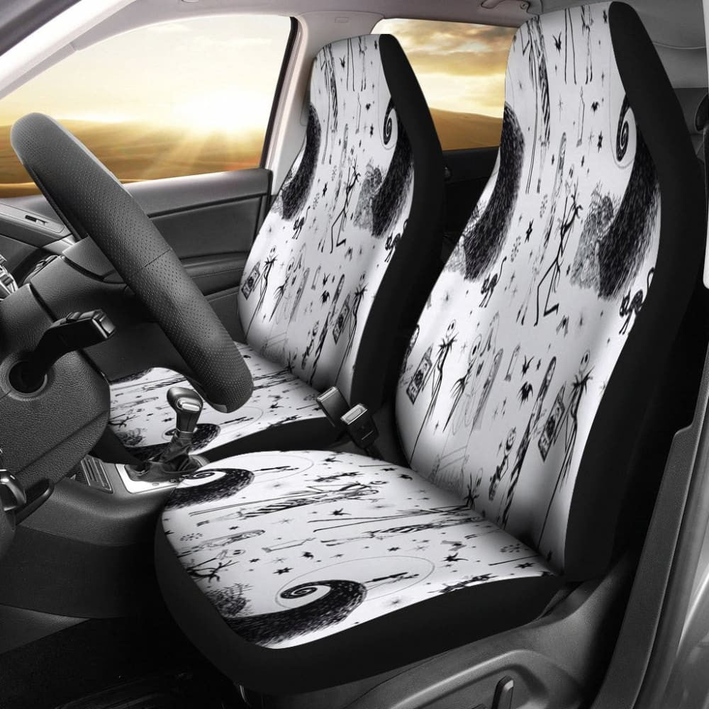 Car Seat Covers Jack Skellington