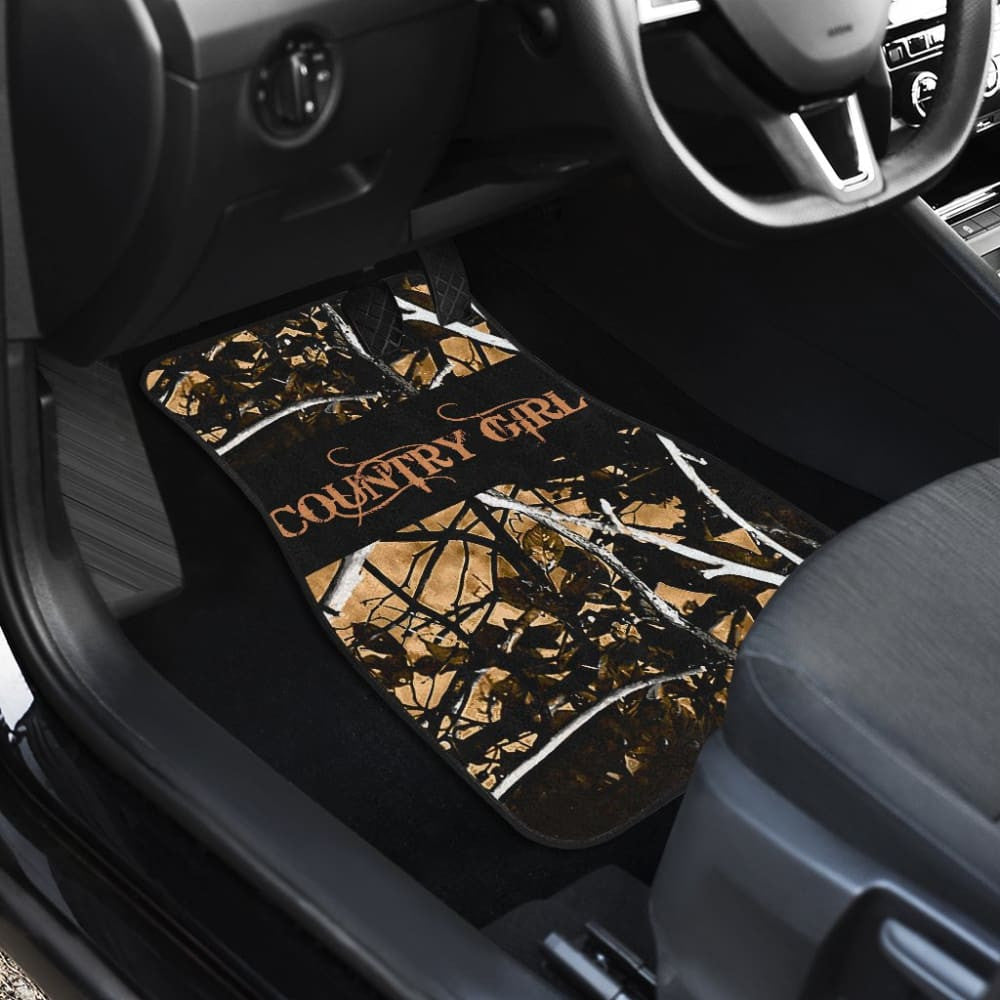 Outshine Camouflage Country Girl Car Floor Mats