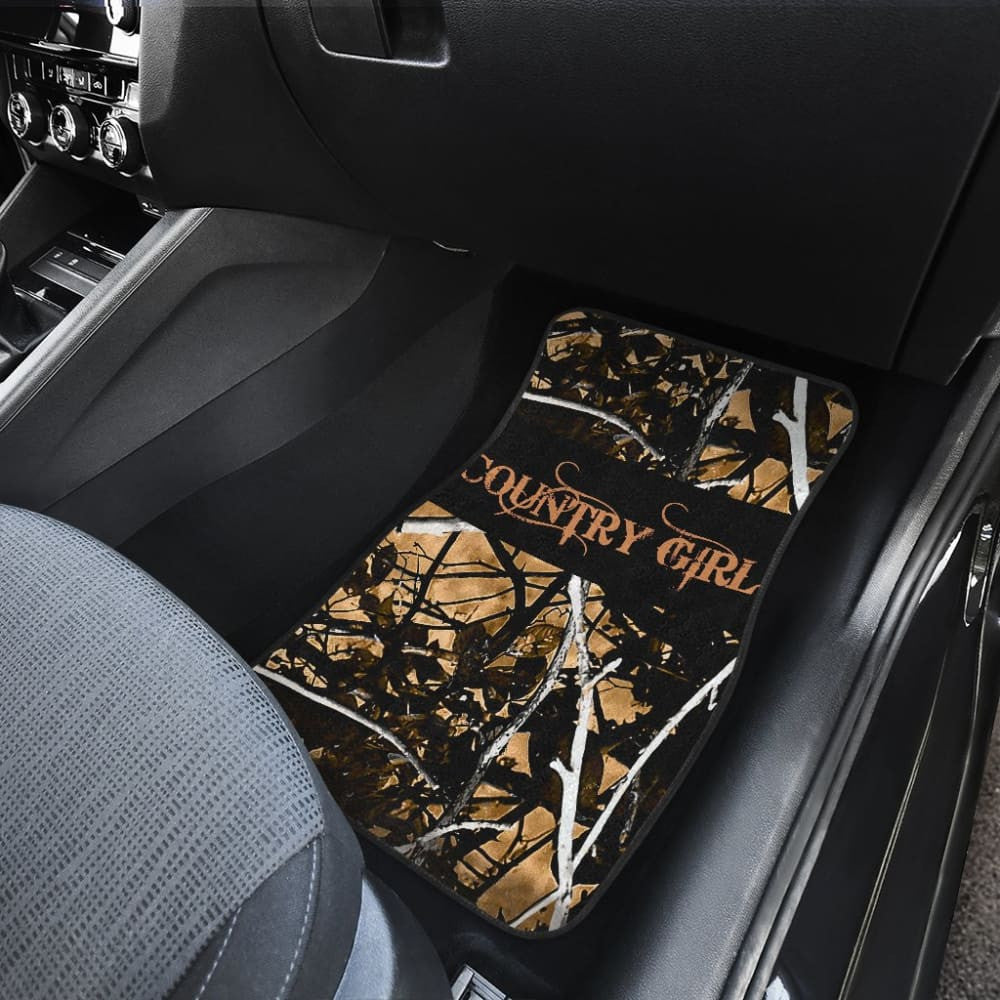 Outshine Camouflage Country Girl Car Floor Mats