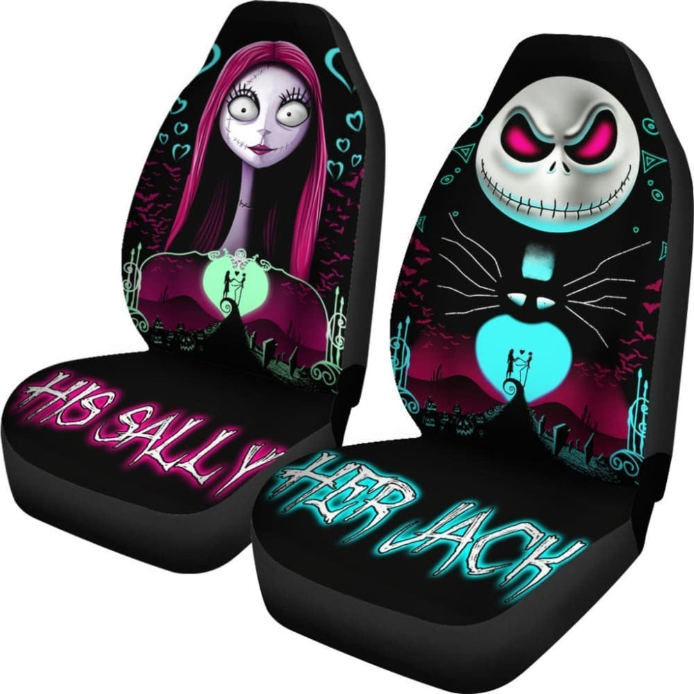 Nightmare Before Christmas Halloween Car Seat Covers