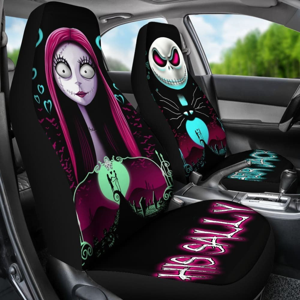 Nightmare Before Christmas Halloween Car Seat Covers