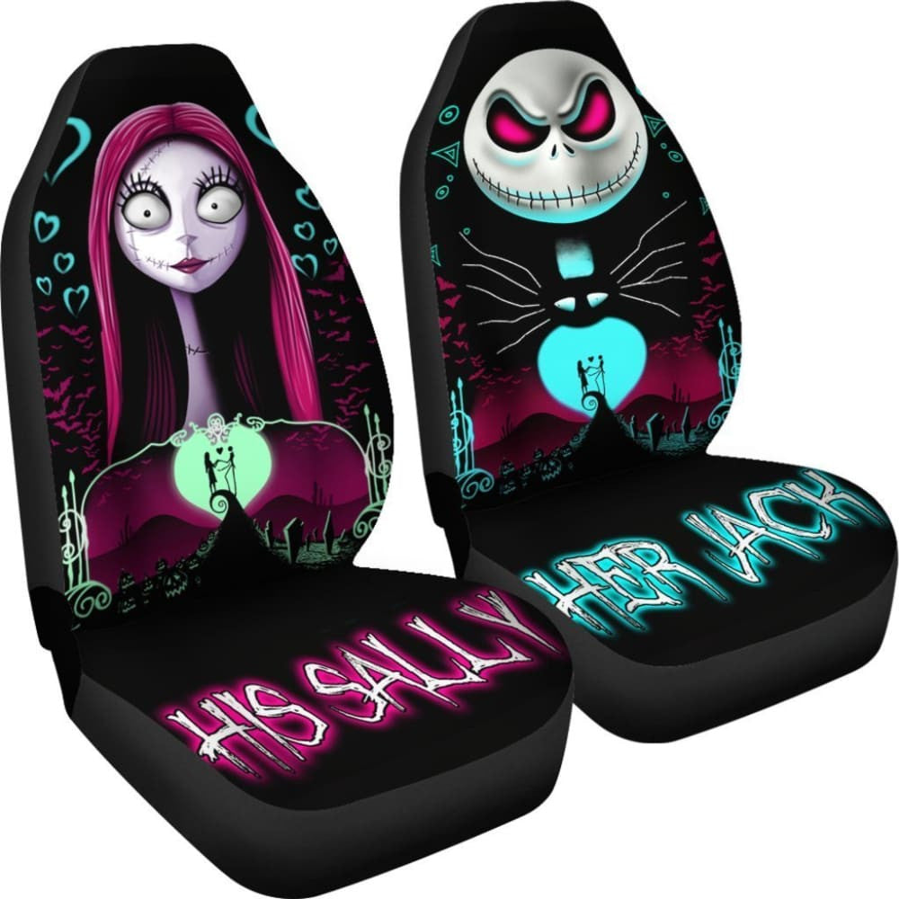 Nightmare Before Christmas Halloween Car Seat Covers
