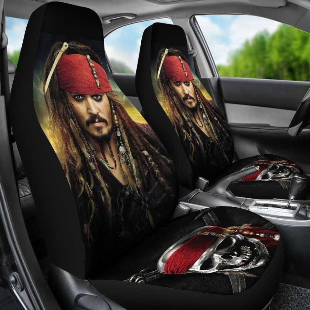 Pirates Of The Caribbean Jack Sparrow Car Seat Covers