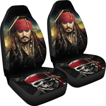 Pirates Of The Caribbean Jack Sparrow Car Seat Covers