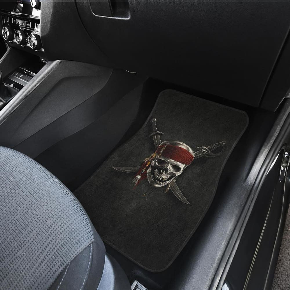 Jack Sparrow Skull Pirates Of The Caribbean Car Floor Mats