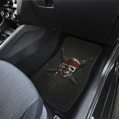 Jack Sparrow Skull Pirates Of The Caribbean Car Floor Mats