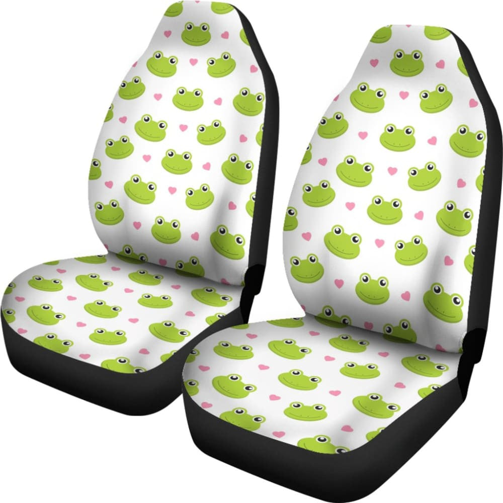 Cute Frog Car Seat Covers