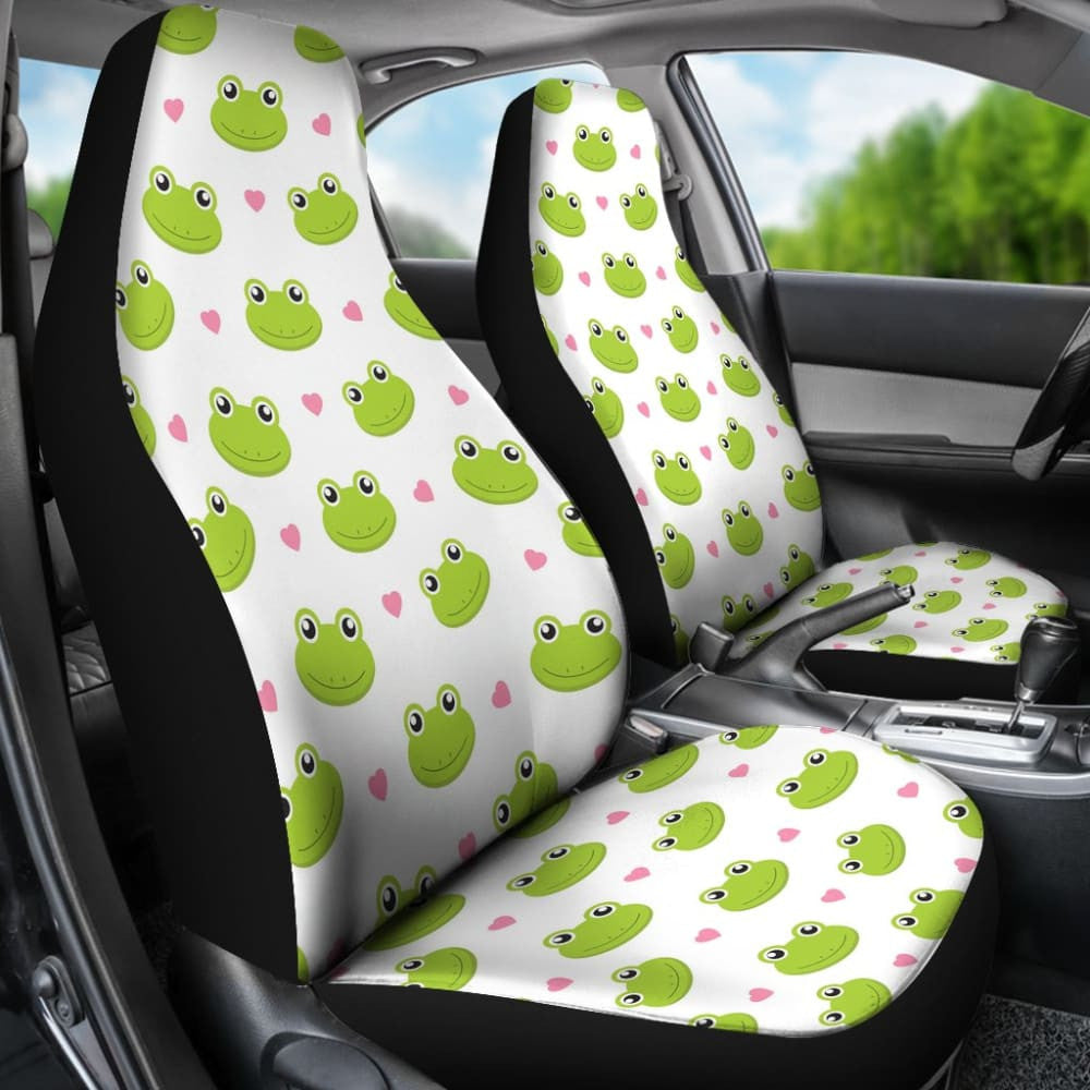 Cute Frog Car Seat Covers