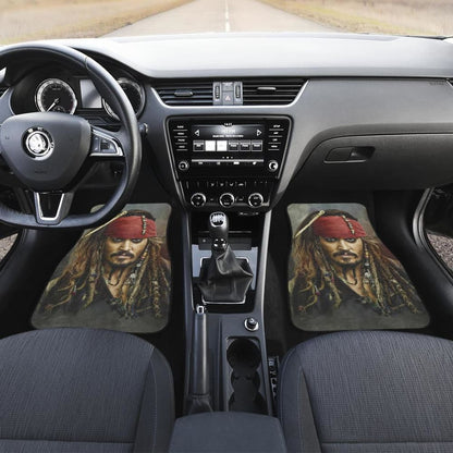 Jack Sparrow Art Pirates Of The Caribbean Car Floor Mats