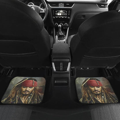 Jack Sparrow Art Pirates Of The Caribbean Car Floor Mats