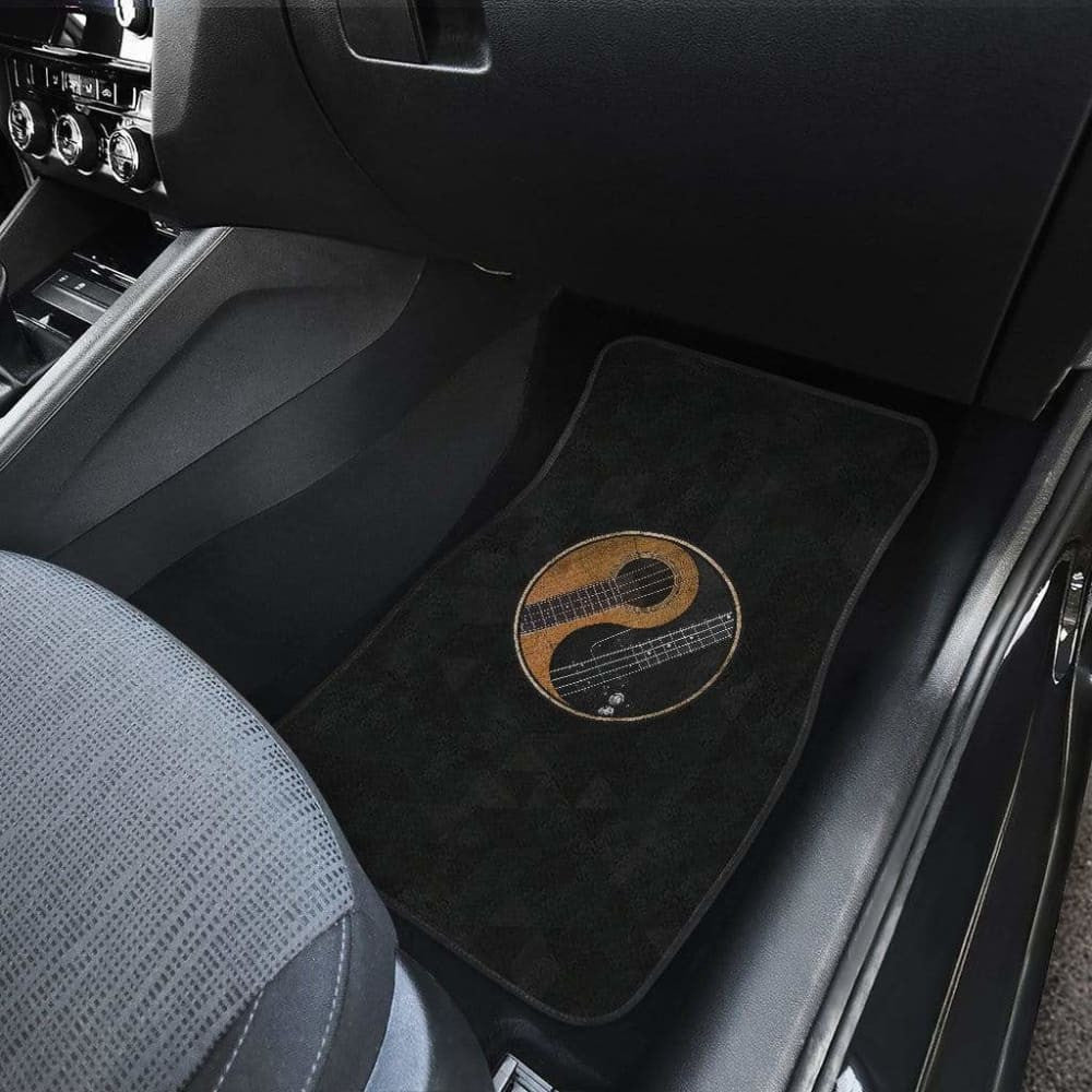 Yin Yang Bass Guitar Car Mat