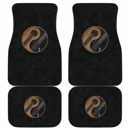 Yin Yang Bass Guitar Car Mat