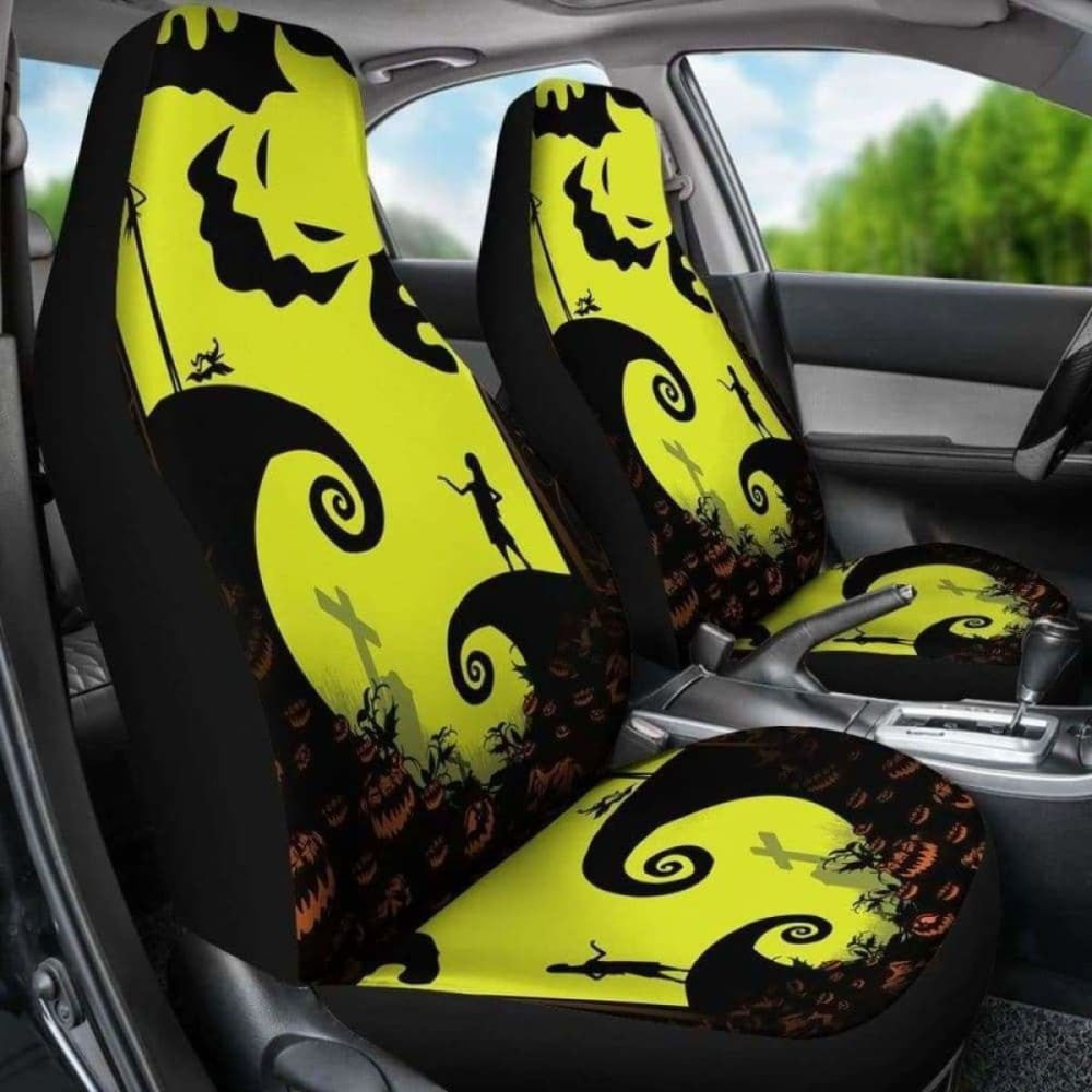 Jack Sally Oogie Boogie Silhouette Car Seat Covers Amazing