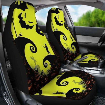 Jack Sally Oogie Boogie Silhouette Car Seat Covers Amazing