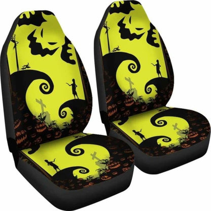 Jack Sally Oogie Boogie Silhouette Car Seat Covers Amazing