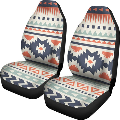 Colorful Aztec Design Car Seat Covers