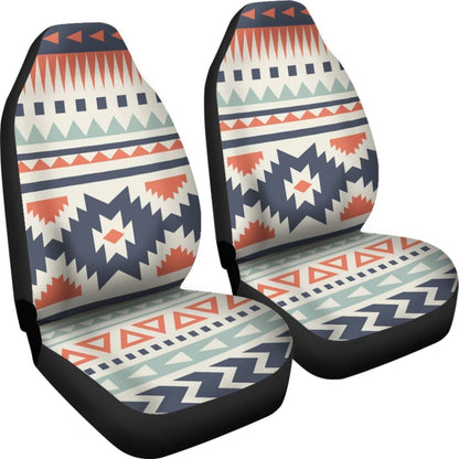 Colorful Aztec Design Car Seat Covers