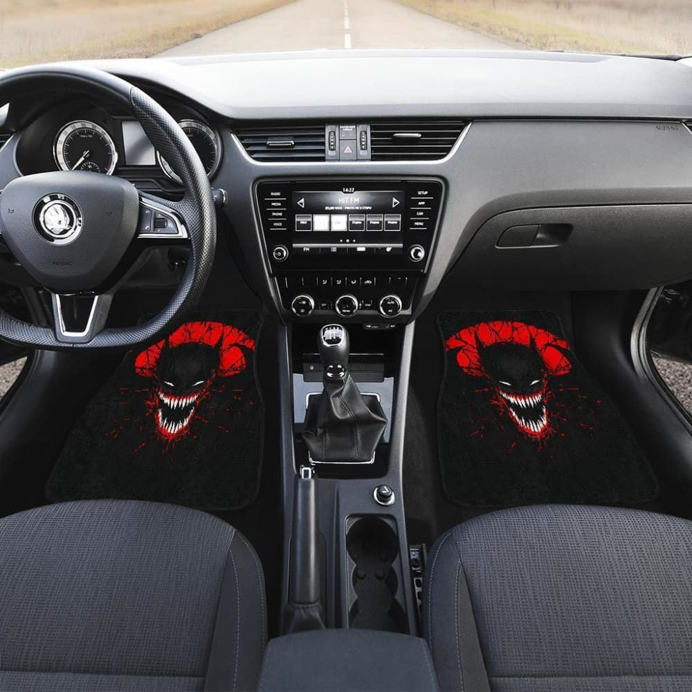 Batman Venom Creepy In Black Theme Car Floor Mats