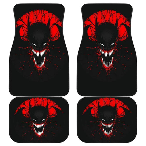 Batman Venom Creepy In Black Theme Car Floor Mats
