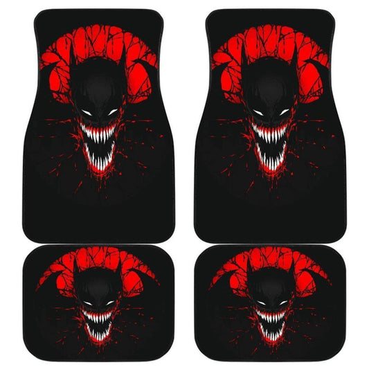 Batman Venom Creepy In Black Theme Car Floor Mats