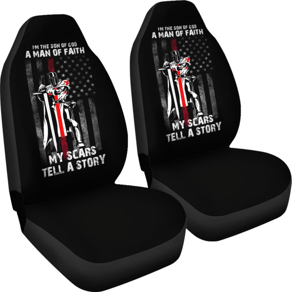 Son Of God My Scars Tell A Story Car Seat Covers