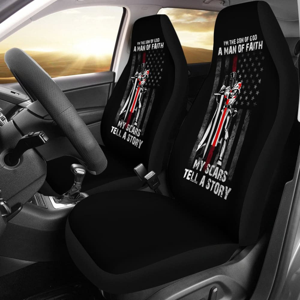 Son Of God My Scars Tell A Story Car Seat Covers