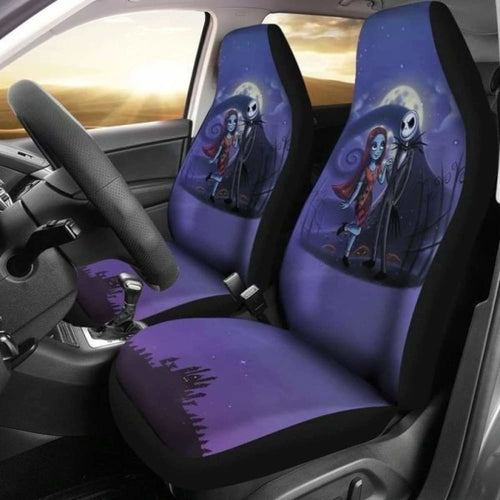 Nightmare Before Christmas Car Seat Covers Jack & Sally