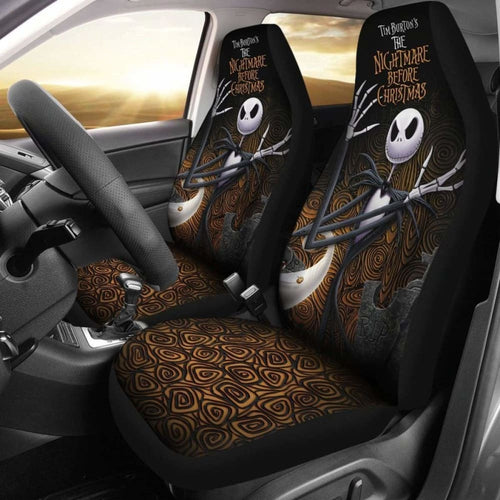 Tim Burton'S The Nightmare Before Christmas Jack Car Seat Covers Amazing