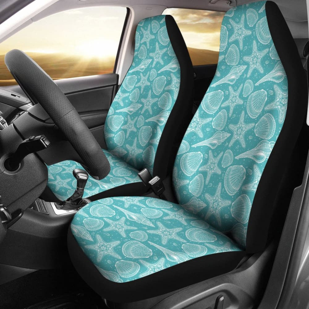 Amazing Sea Shell Car Seat Covers