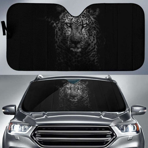 Leopard Dark Kruger National ParkK Car Sun Shade