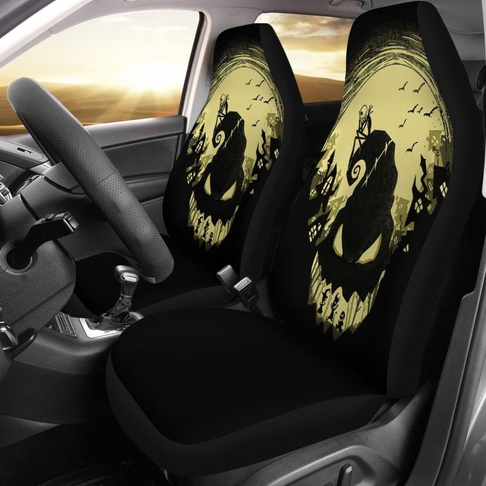 Jack Skellington And Ogie Bogie The Nightmare Before Christmas Car Seat Covers