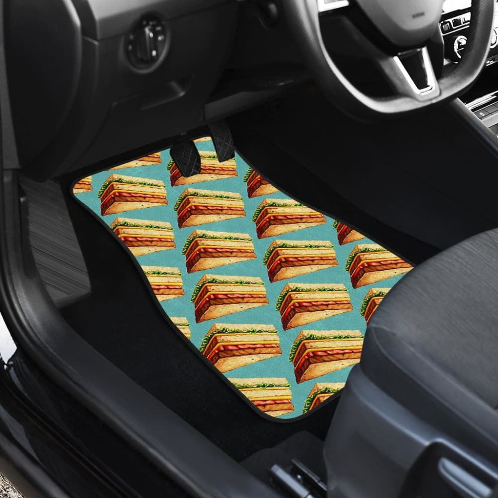 Amazing Sandwich Car Floor Mats
