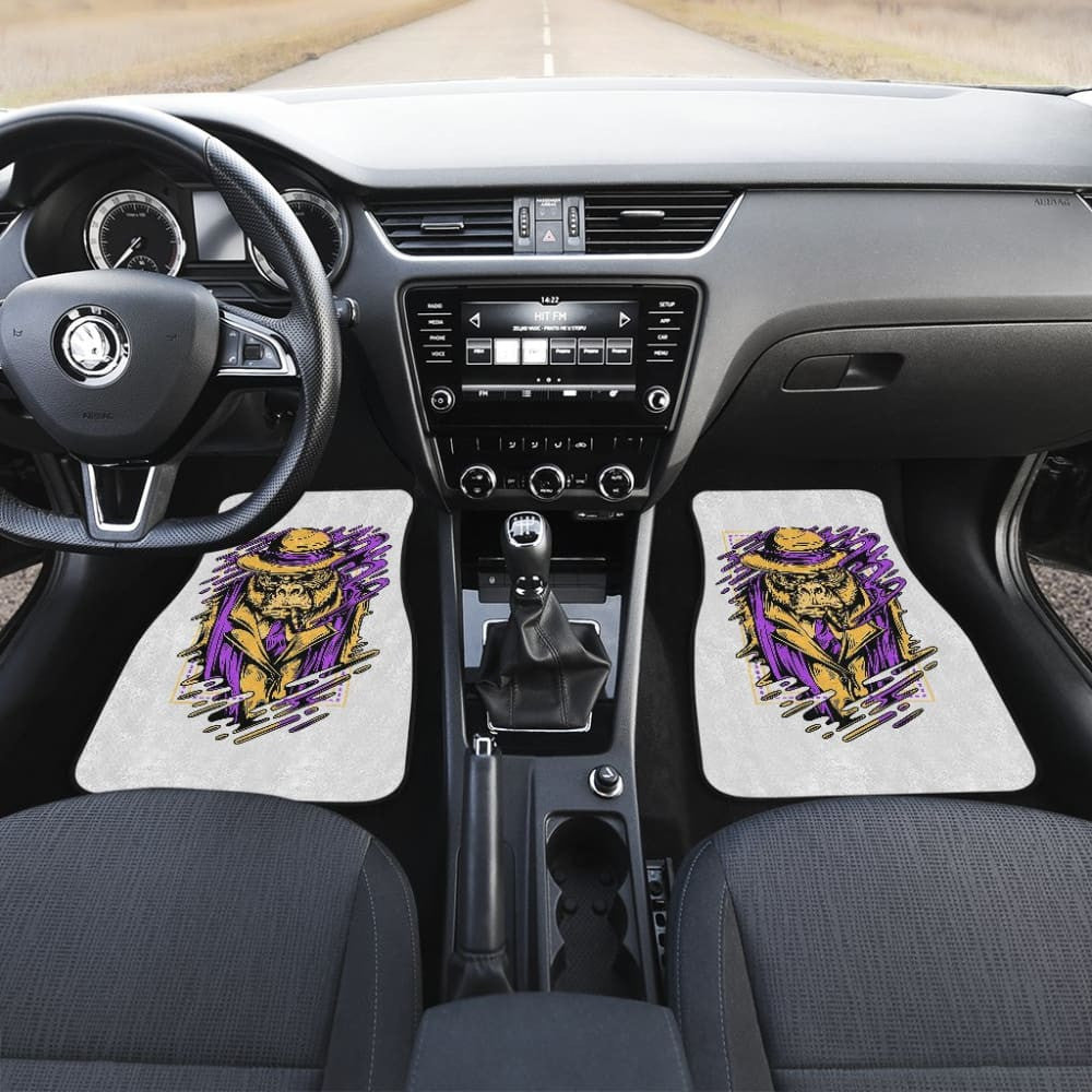 My Smoking Monkey Boss Car Floor Mats