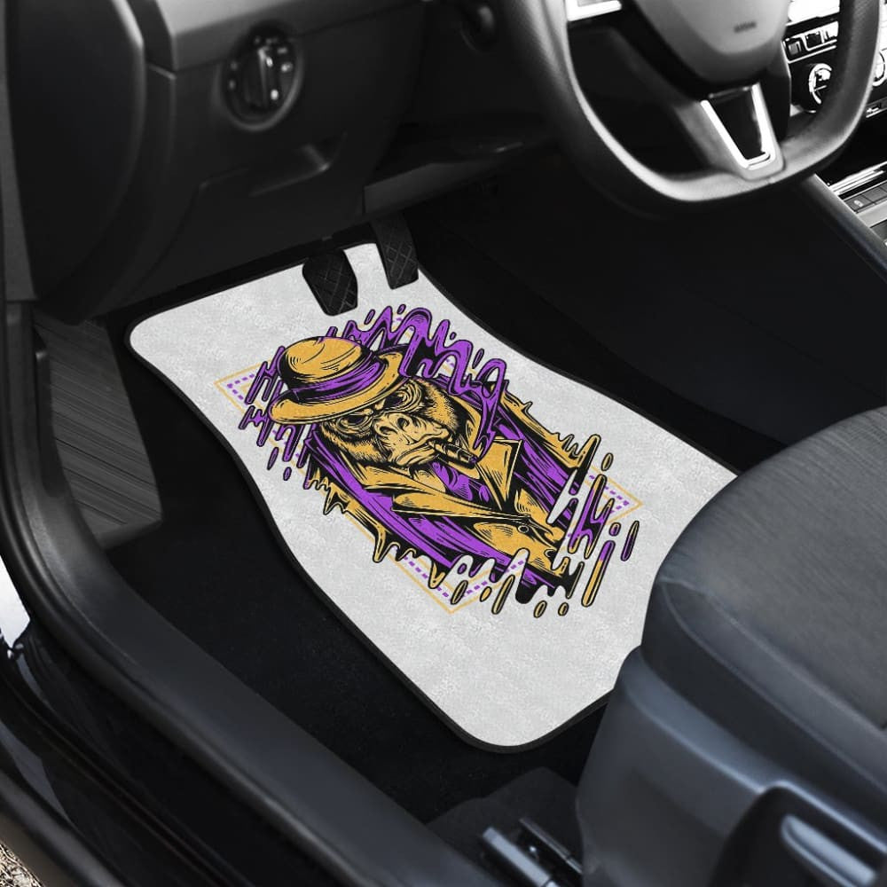 My Smoking Monkey Boss Car Floor Mats