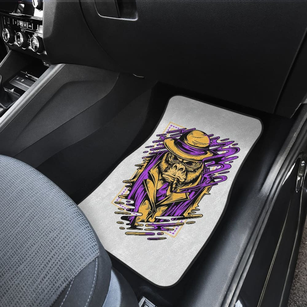 My Smoking Monkey Boss Car Floor Mats