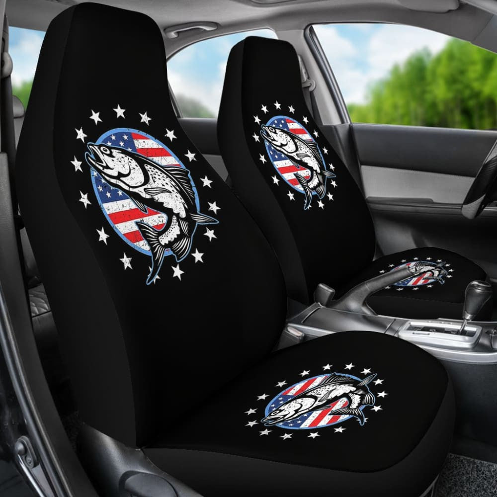Amazing Trout Fish for Fishing Lovers Car Seat Covers