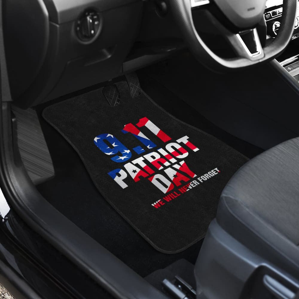 . Never Forget We Will Never Forget Car Floor Mats