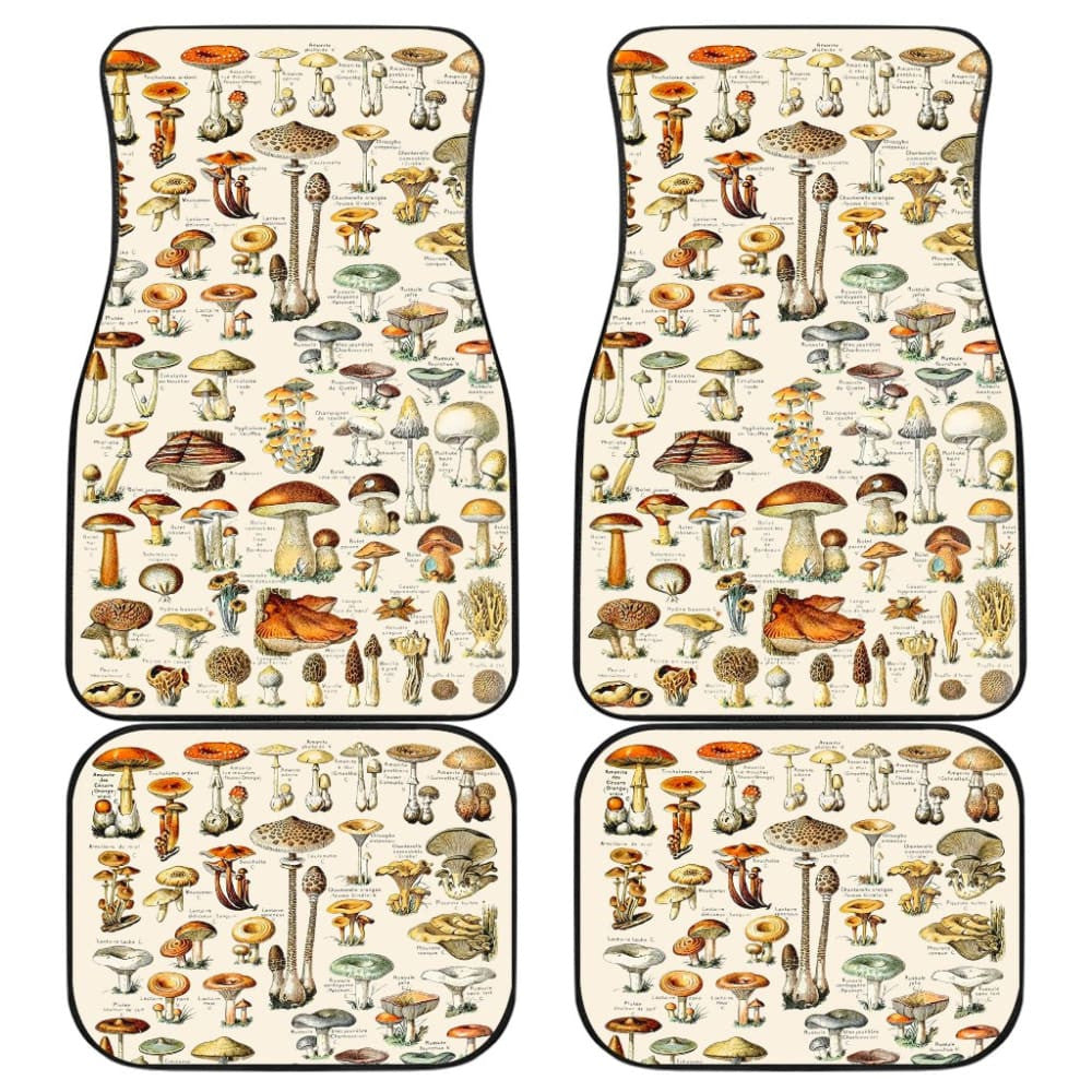 Magic Mushroom Car Floor Mats